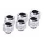 Σετ Fitting Alphacool 17474 — Σύνδεσμοι ορείχαλκος-χρώμιο, Ø 22 mm, ύψος 20 mm