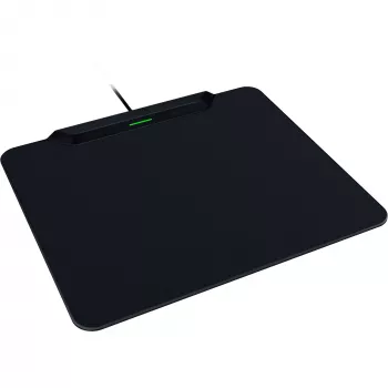 Razer | Ασύρματο gaming mousepad με βάση φόρτισης, Hard Edition | HyperFlux V2 Wireless Charging System | Gaming mousepad | 360 x 311 mm | μαύρο