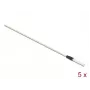 Delock 86781 Ράβδοι καθαρισμού για οπτικές ίνες, 15 cm, λευκές, 5 τεμάχια