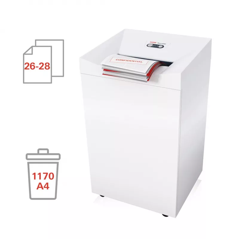 Καταστροφέας εγγράφων HSM Pure 630, 130 l, 3,9 mm