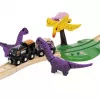 Brio World Σετ Περιπέτειας Δεινοσαύρων, Σιδηρόδρομος