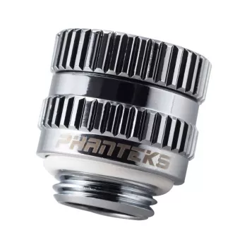 Ίσιο ρακόρ συμπίεσης PHANTEKS Glacier M-F G1/4 CHROME περιστρεφόμενο — PH-RA_CR_MF