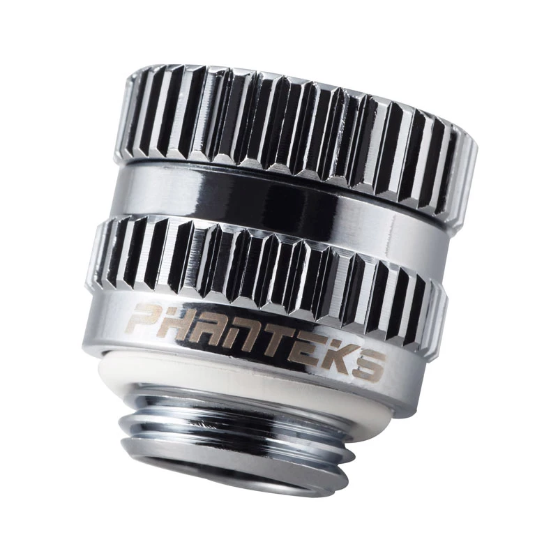 Ίσιο ρακόρ συμπίεσης PHANTEKS Glacier M-F G1/4 CHROME περιστρεφόμενο — PH-RA_CR_MF