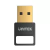 Προσαρμογέας USB-Bluetooth Unitek B105B — USB 2.0 Type-A, BLE v5.3, 3 Mbit/s, μαύρο, Plug-and-Play