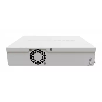 Διαχειριζόμενο L3-Switch MikroTik CRS310-8G+2S+IN — 8× 2.5G RJ-45, 2× SFP+, PoE, τοποθέτηση σε rack 1U, λευκό