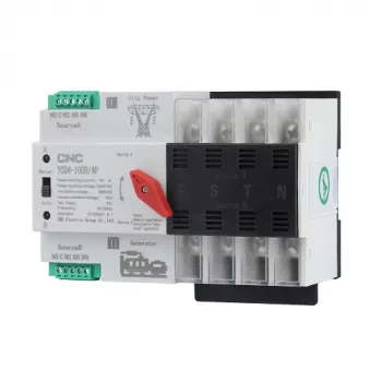 Αυτόματος μεταγωγικός διακόπτης CNC NV822478 4-πολικός 220 V 100 A