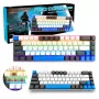 Μηχανικό πληκτρολόγιο MEDIA-TECH MT1259 Red Core MX60, 60% Formfaktor, διακόπτες CHERRY MX Red, οπίσθιος φωτισμός RGB, USB, πλήκτρα High-Profile