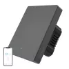 Διακόπτης τοίχου Sonoff M5-1C-80 Wi‑Fi – μονοπολικός έξυπνος διακόπτης χωνευτής τοποθέτησης, 1 κανάλι