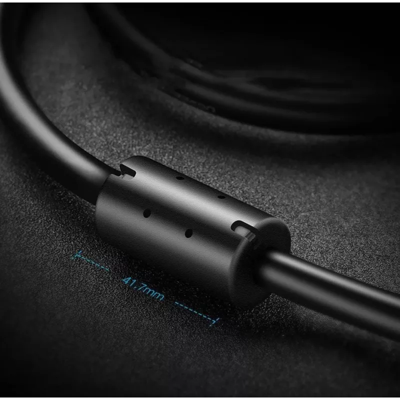 Καλώδιο USB UGREEN US132 Mini-USB 1 m — μαύρο, 480 Mbit/s, γρήγορη φόρτιση