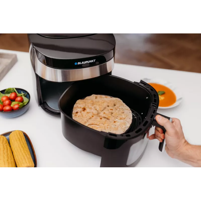 Φριτέζα Blaupunkt AFD722 7,2 L, 1800 W, 40–200 °C, Touch-LED, αλουμίνιο, λευκή