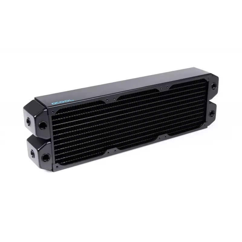 Alphacool NexXxoS UT60 14390 ψυγείο Dual-Flow εξ ολοκλήρου από χαλκό, 360 mm, μαύρο