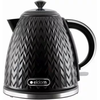 ELDOM NELA βραστήρας, χωρητικότητα 1,7 l, ισχύς 2000 W, μαύρο