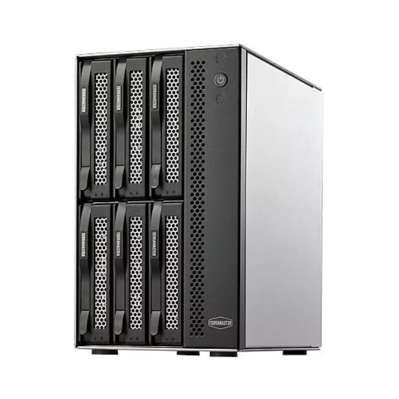 TerraMaster D6-320 Συστοιχία δίσκων Desktop Μαύρο 6 θέσεις HDD SSD