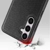 nevox StyleShell NYLO 2469 θήκη για Samsung Galaxy S25+, πολυανθρακικό/TPU/νάιλον, μαύρη