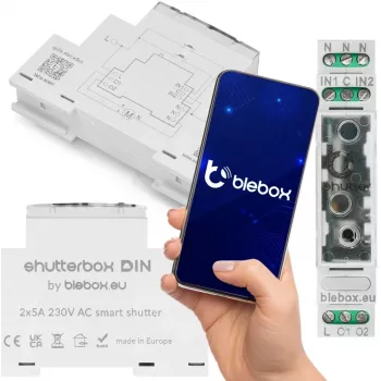 Μονάδα ελέγχου ρολών bleBox 37578 για ρολά