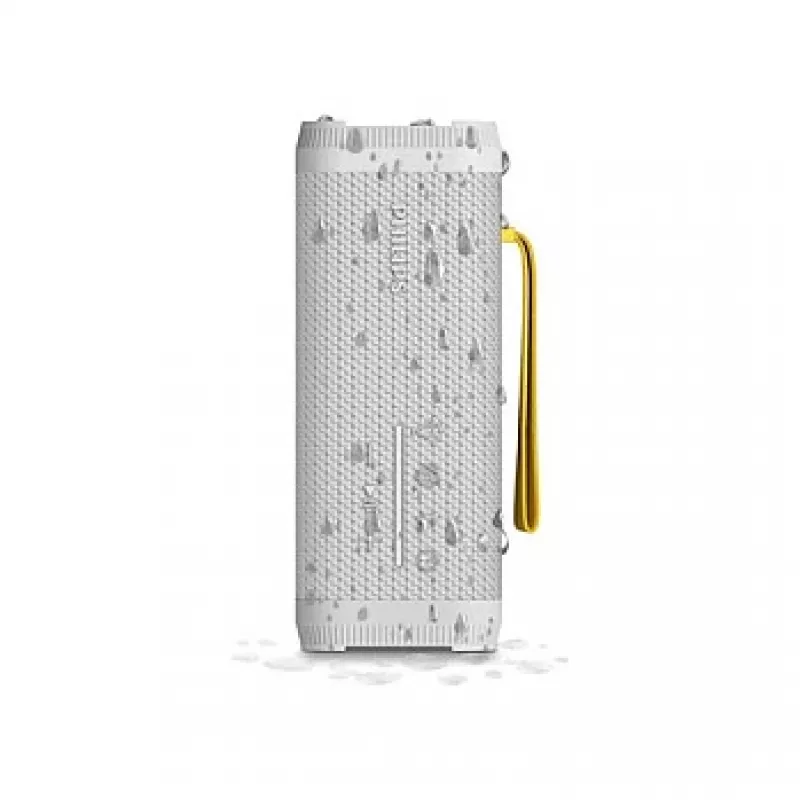 2.1 φορητό σύστημα ηχείων Philips TAS2000W/00 — 10 W RMS, Bluetooth, IPX5, λευκό