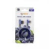 Sbox USB->Micro USB 90 M/M 1.5m USB-MICRO-90BL blueberry μπλε