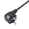 Akyga AK-PC-04A Καλώδιο Διανομής Ρεύματος CEE 7/7 σε 2x IEC C13, 1,8 m, Μαύρο