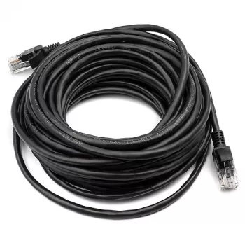 Καλώδιο Cat5E UTP, 10m, μαύρο