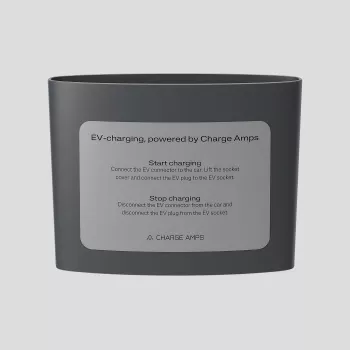 Αυτοκόλλητη πλάκα τοποθέτησης σε ιστό Charge Amps Dawn CA-131238 — αξεσουάρ για σταθμό φόρτισης Dawn