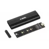 Θήκη SSD IBOX HD-07 για 1x M.2 δίσκο, USB 3.2 Gen 2 (10 Gbit/s), USB-C, μαύρο