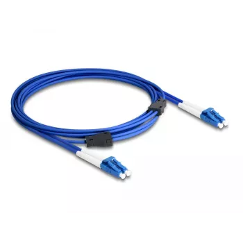 DeLOCK Καλώδιο οπτικών ινών LC Duplex σε LC Duplex OS2 3m