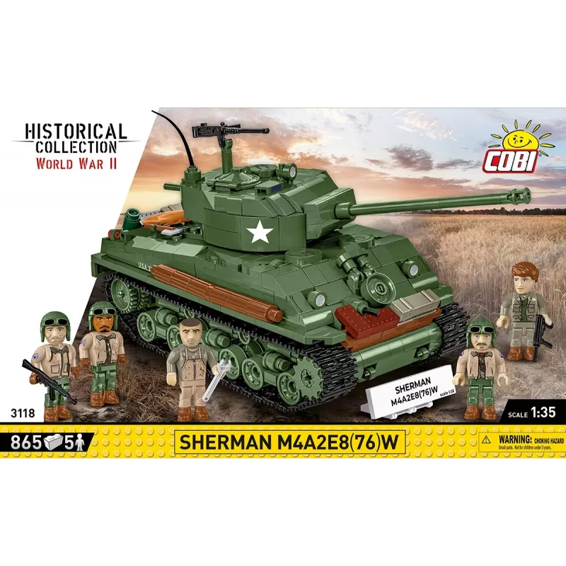 Blocks Sherman M4A2E8 865 τουβλάκια