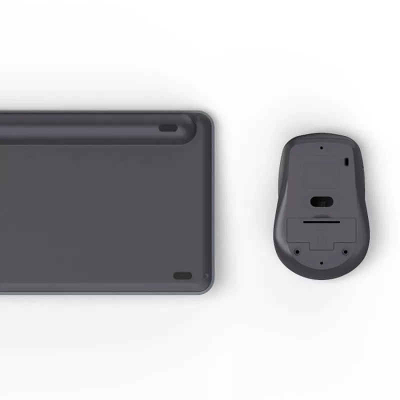 Σετ πληκτρολογίου και ποντικιού Multi-Device Μαύρο Γκρι
