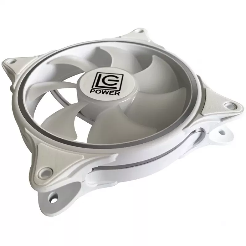LC-Power LC-CF-120-ARGB-W 120mm ARGB ανεμιστήρας κουτιού – λευκός