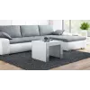 Cama TESS60 BI/SZ τραπέζι σαλονιού / βοηθητικό τραπέζι / γωνιακό τραπέζι τραπέζι σαλονιού τετράγωνο σχήμα 2 πόδια