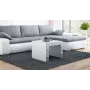 Cama TESS60 BI/SZ τραπέζι σαλονιού / βοηθητικό τραπέζι / γωνιακό τραπέζι τετράγωνο σχήμα 2 πόδια