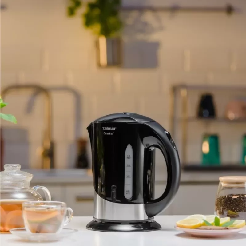 Ηλεκτρικός βραστήρας Zelmer 1,7 l 1850 W μαύρο