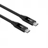 Καλώδιο USB-C Unitek C14100ABK01-2M – 2 m, 100 W Power Delivery, 40 Gbit/s δεδομένα