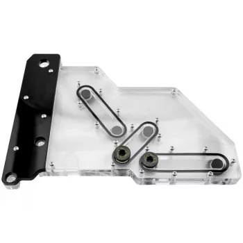 Singularity Computers Spectre 2.0 Elite Kit Side Distro Plate - μαύρο