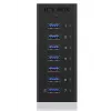 ICY BOX IB-AC618 USB 3.2 Gen 1 (3.1 Gen 1) Type-B 5000 Mbit/s μαύρο