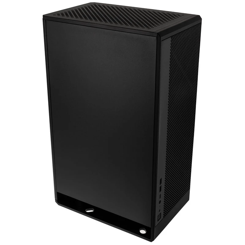 SilverStone ALTA G1M - MicroATX-Tower - Micro-ATX - χωρίς τροφοδοτικό (SFX12V/SFX-L12V) - μαύρο - USB/Audio