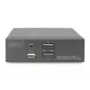 Διακόπτης KVM Digitus 2 Θυρών Single Display 4K HDMI