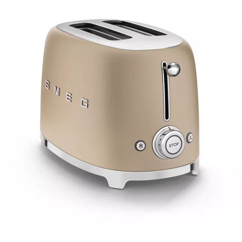 Τοστιέρα Smeg 50's Style TSF01CHMEU 2 φέτες χρυσό 950W