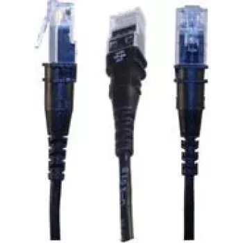 Καλώδιο δικτύωσης PatchSee ThinPatch Μαύρο 9,7 m Cat6a F/UTP FTP