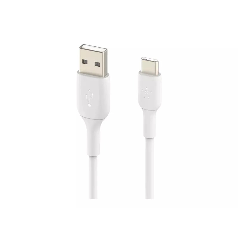 Καλώδιο USB Belkin CAB001BT2MWH 2m USB A σε USB C Λευκό