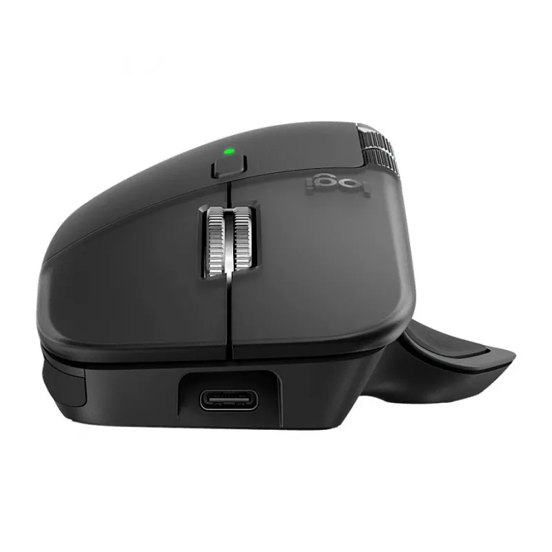 Logitech MX Master 4 – Ποντίκι – Bluetooth, 2,4 GHz – Graphite