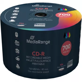 CD-R MediaRange MR208 700 MB 52x 50 τεμ.
