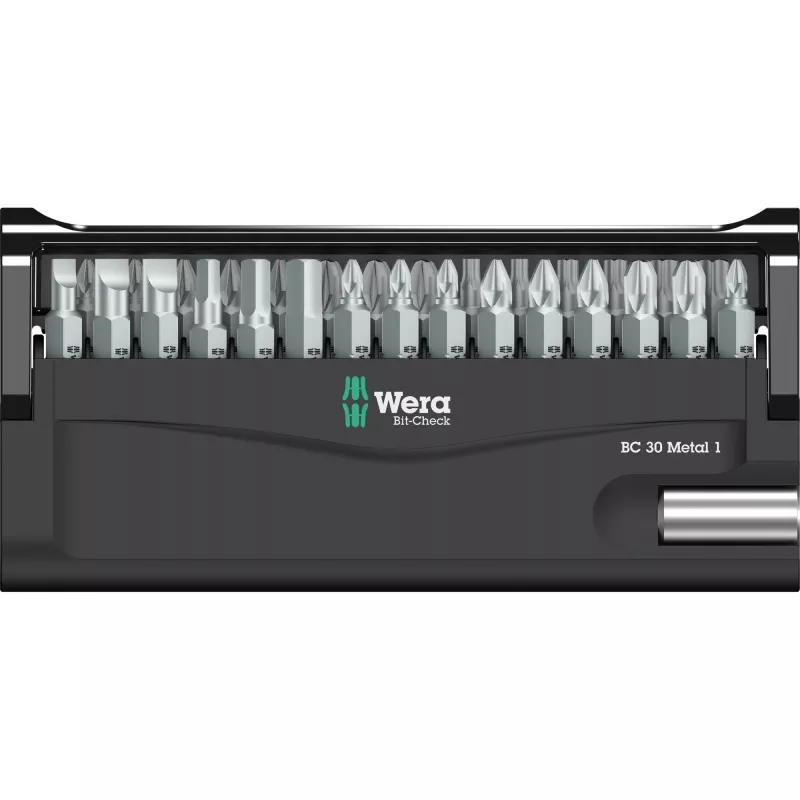 Σετ μυτών κατσαβιδιού Wera BC 30 Metal 1
