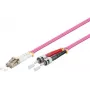 Καλώδιο οπτικής ίνας MicroConnect FIB412010-4, OM4 Multimode, LC σε ST, 10 m, μωβ