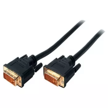 S-Conn 2m DVI-D - DVI-D - DVI-D - αρσενικό - αρσενικό - χρυσό - μαύρο (CO 77442)