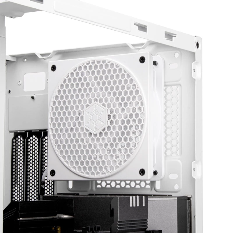 Φίλτρο ανεμιστήρα Silverstone FF121 ABS νάιλον λευκό 120mm