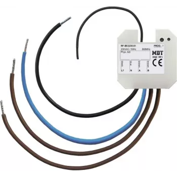 MDT RF-BE2230.01 KNX RF+ Διεπαφή αφής 2-πλή UP 230VAC (RF-BE2230.01)