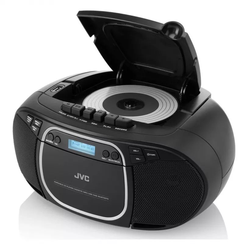 JVC RC-E561B-DAB CD Player Μαύρο Φορητό CD Player