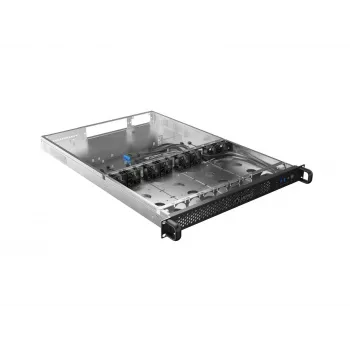 Κουτί rack Lanberg SC01-6501-12B 1U Μαύρο 8 ανεμιστήρες HDD SSD