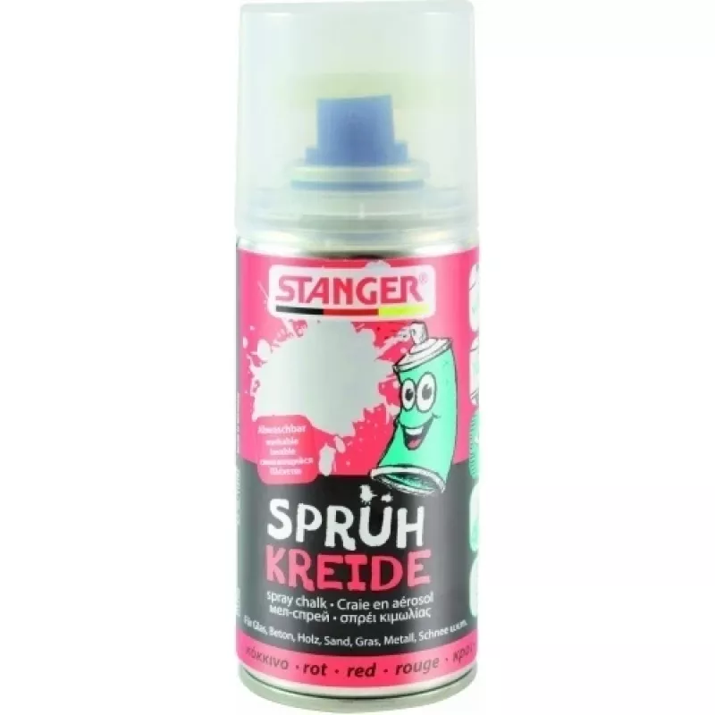 STANGER Σπρέι κιμωλίας, κόκκινο, 150 ml 115102
